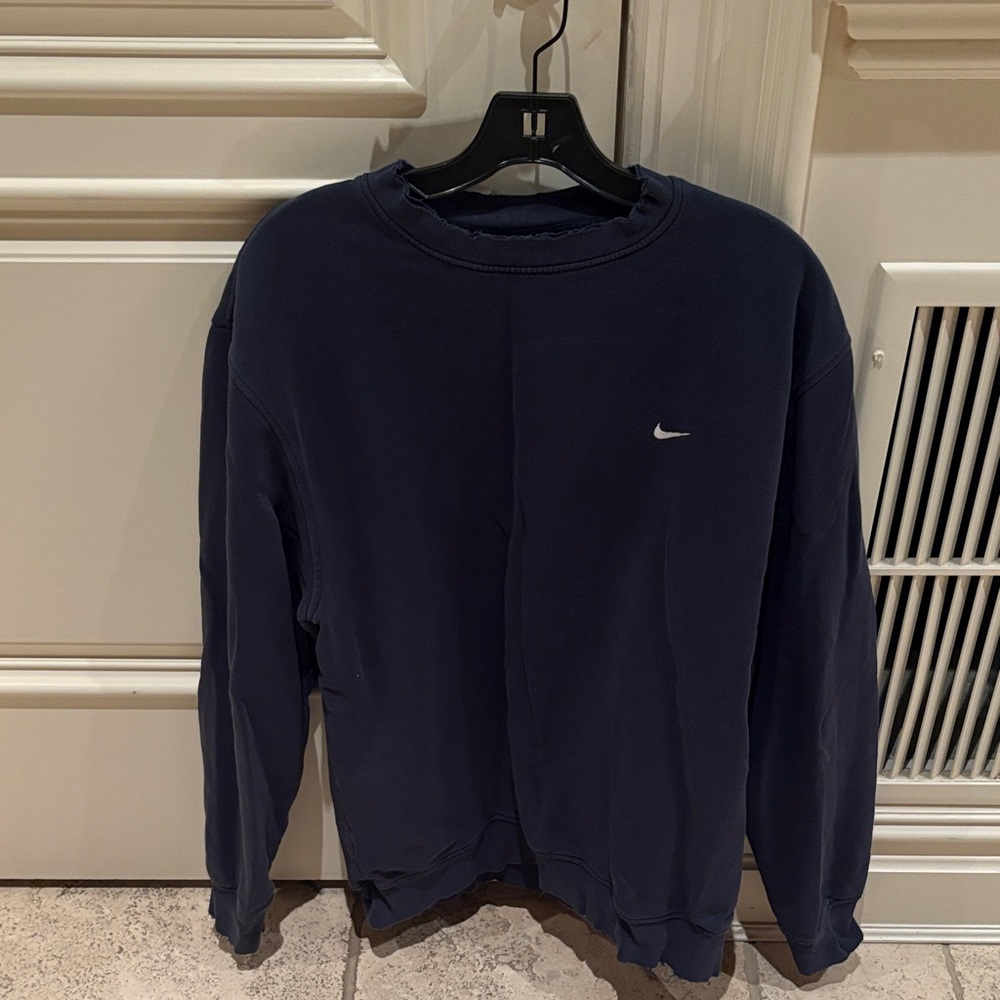 Nike Dark Blue Crewneck Sweatshirt